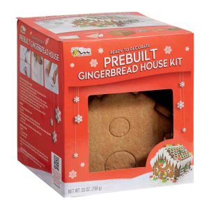 Bee Pre-Built Gingerbread House Kit